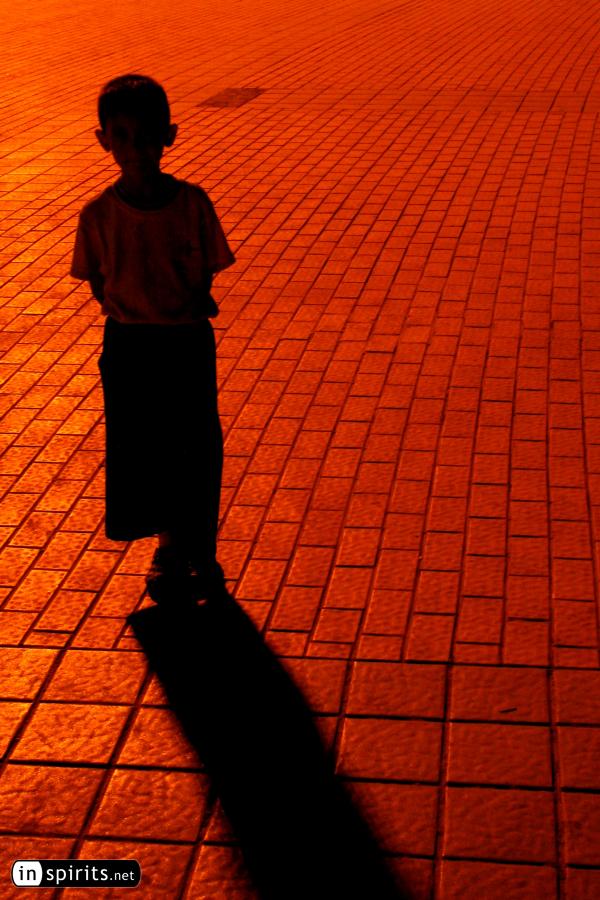 Boy in Kashgar Old Town