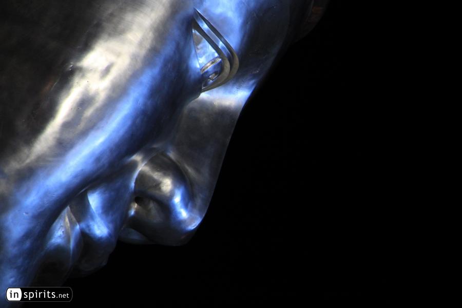 Silver Buddha of  Jing'an Temple Gazing into Eternity