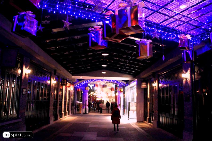 Christmas Lights at Xintiandi in Shanghai