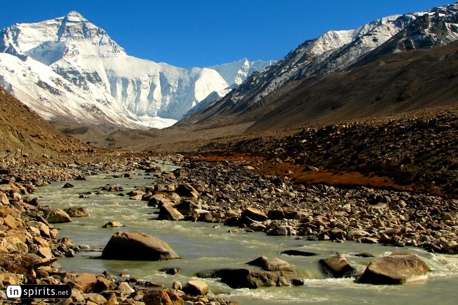 River at Mount Everest