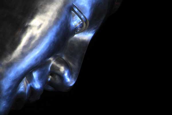 Silver Buddha of  Jing'an Temple Gazing into Eternity